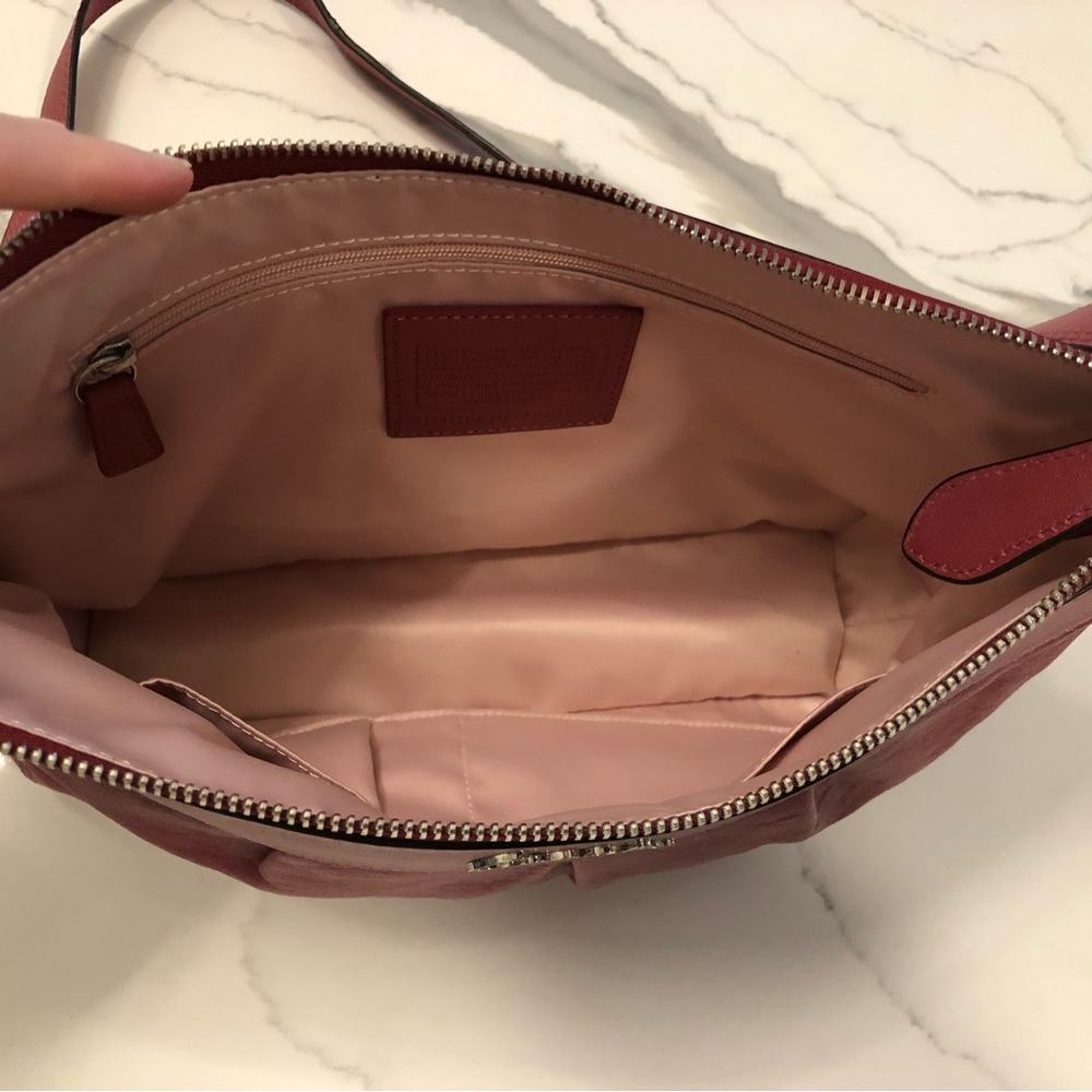 Coach Original Ashley Rose Pink Shoulder Bag C-1220-F15512 - Picture 9 of 9